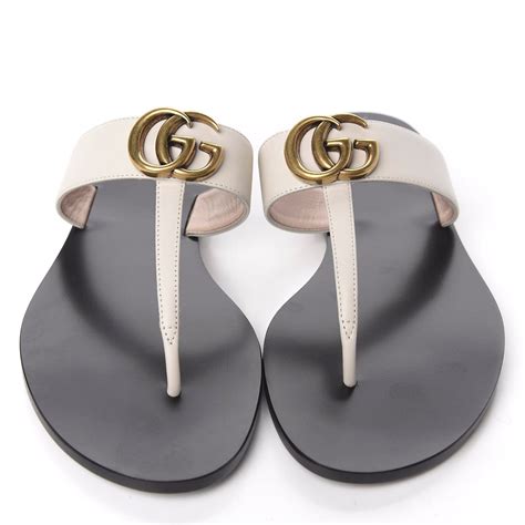 gucci marmont sandal floral|Gucci Marmont thong sandals sale.